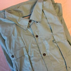 Magellan Outdoors Mens Long Sleeve Fishing Shirt Gingham Plaid Vented 4XL